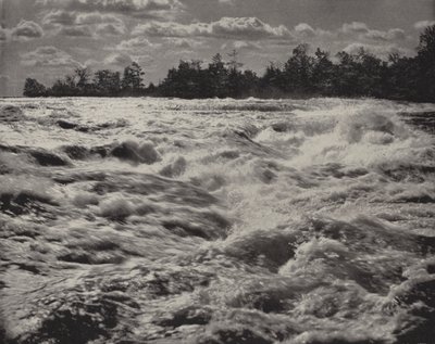 Rápidos de Niágara sobre las Cataratas de American Photographer (after)