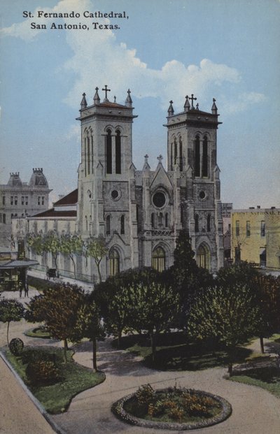 Catedral de San Fernando en San Antonio, Texas, EE.UU. de American Photographer (after)