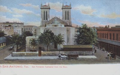 Catedral de San Fernando en San Antonio, Texas, EE.UU. de American Photographer (after)