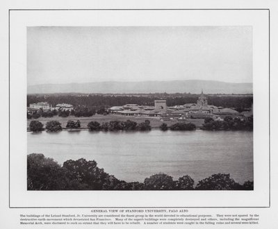 San Francisco: Vista General de la Universidad de Stanford, Palo Alto de American Photographer (after)