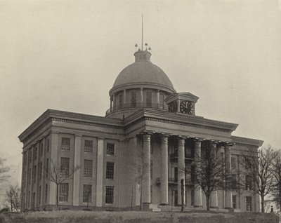 Edificio del Capitolio Estatal en Montgomery, Alabama de American Photographer (after)