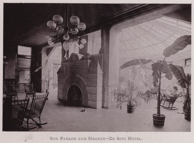 Salón del sol y hogar, Hotel De Soto de American Photographer (after)