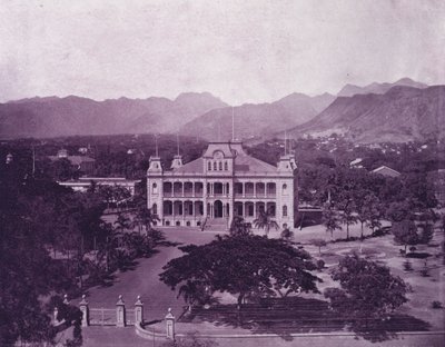El Palacio Real, Hawái (foto en b/n) de American Photographer (after)