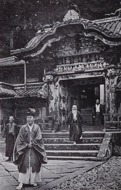 El Templo de Nikko (foto en b/n) de American Photographer (after)