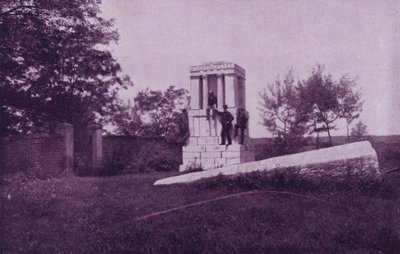 Tumba sobre la tumba de la madre de Washington, en Fredericksburg, Virginia de American Photographer (after)