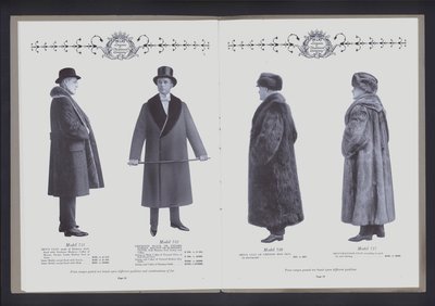 Doble página de The Theater of Fur Fashion de American Photographer (after)