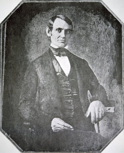 Abraham Lincoln como miembro del Congreso a los 37 años de American Photographer