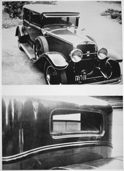 Cadillac blindado de Al Capone (1899-1947) de American Photographer