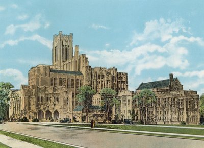 Campus Memorial Alexander McKinlock, Universidad Northwestern, Chicago Avenue y Lake Shore Drive de American Photographer