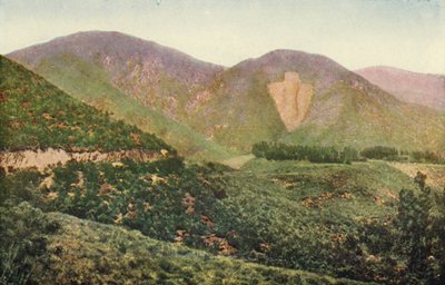 Arrowhead Mountain, cerca de San Bernardino (foto en color) de American Photographer