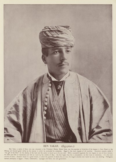 Ben Yakar, egipcio de American Photographer