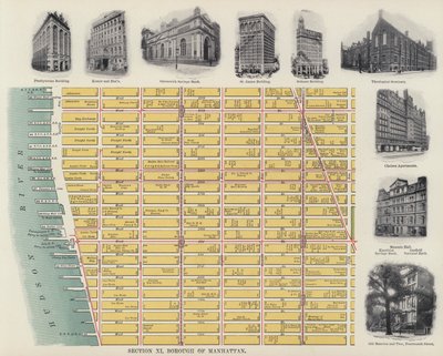 Borough of Manhattan (foto en blanco y negro) de American Photographer