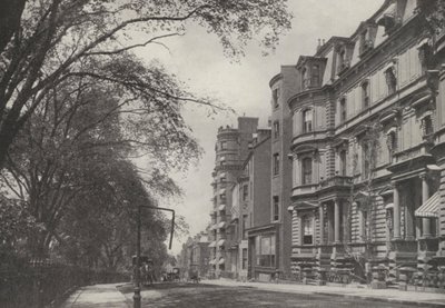 Boston: Beacon Street (foto en blanco y negro) de American Photographer