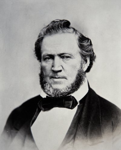 Brigham Young (1801-77) Segundo Presidente de la Iglesia Mormona de American Photographer