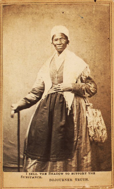 Carte de visite de Sojourner Truth, 1864 de American Photographer