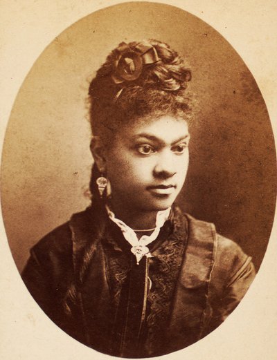 Carte de visite de una joven afroamericana, c.1870 de American Photographer