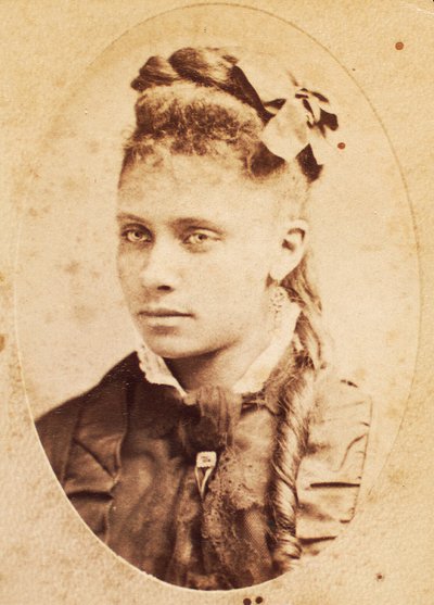 Carte de visite de una joven afroamericana, c.1880 de American Photographer