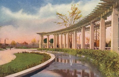Chicago: Pérgola en Douglas Park (foto en color) de American Photographer