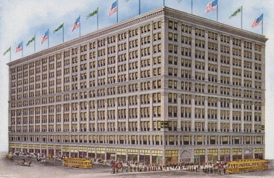 Chicago: Las calles Fair, State, Adams y Dearborn (foto en color) de American Photographer