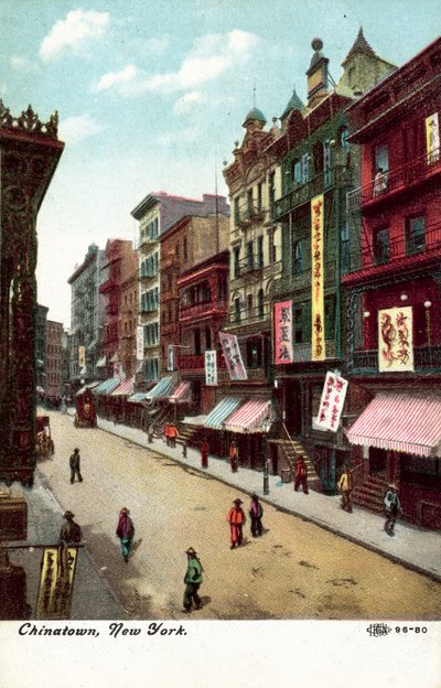 China Town, Nueva York, EE.UU. (fotografía en blanco y negro) de American Photographer