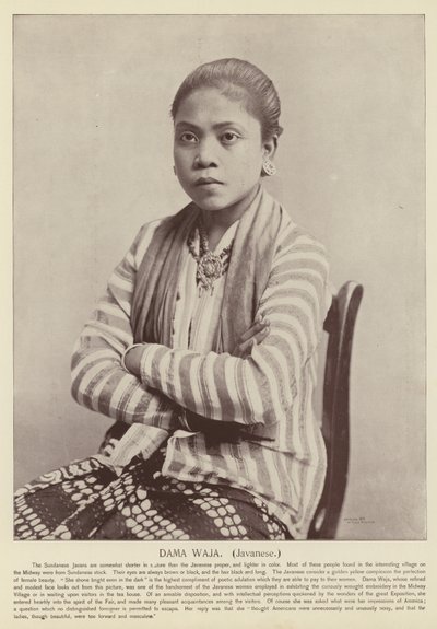 Dama Waja, javanés de American Photographer