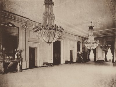 Salón Este de la Casa Blanca (foto b/n) de American Photographer