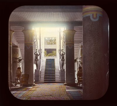 Egipto - El salón, Hotel Shepherds, El Cairo de American Photographer