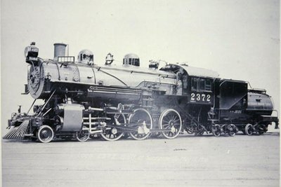 Locomotora 2372 clase T-32 del Ferrocarril del Pacífico Sur de American Photographer