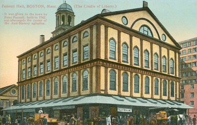 Faneuil Hall, Boston, Massachusetts, EE.UU. (foto en color) de American Photographer