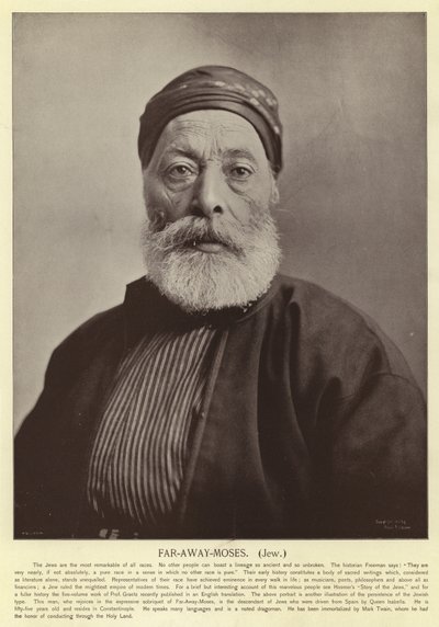 Far-Away-Moses, judío de American Photographer