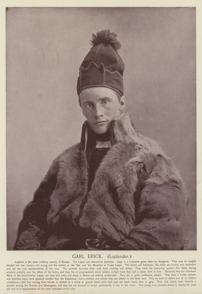 Garl Erick, lapón de American Photographer