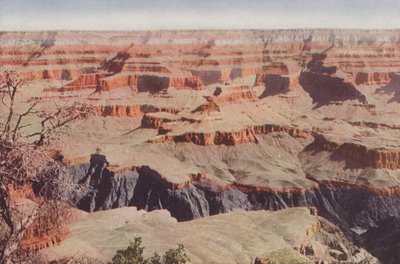 Gran Cañón, Arizona, mirando desde Yavapai Point (foto coloreada) de American Photographer