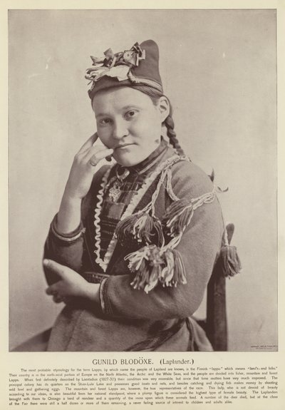 Gunild Blodoxe, lapón de American Photographer