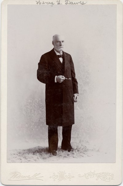 Henry Laurens Dawes (1816-1903), Senador de EE.UU., foto de Nowell, Pittsfield, Massachusetts de American Photographer