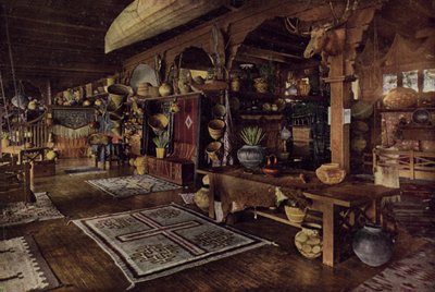 Interior del Edificio Indio, Albuquerque, Nuevo México de American Photographer