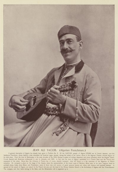 Jean Ali Yacob, argelino francés de American Photographer