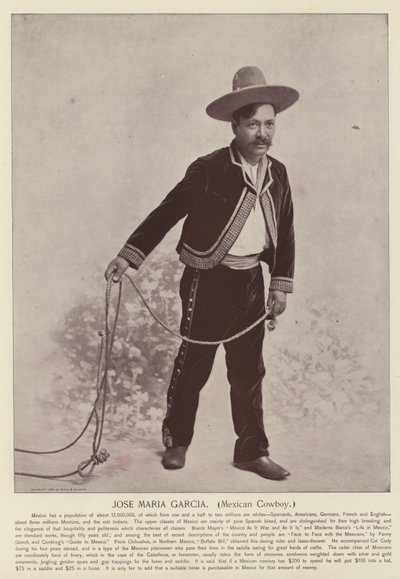 Jose Maria Garcia, vaquero mexicano de American Photographer