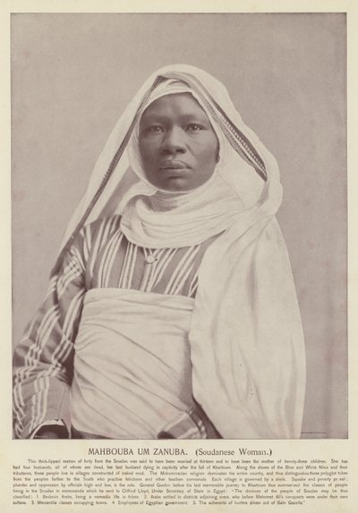 Mahbouba Um Zanuba, mujer sudanesa de American Photographer