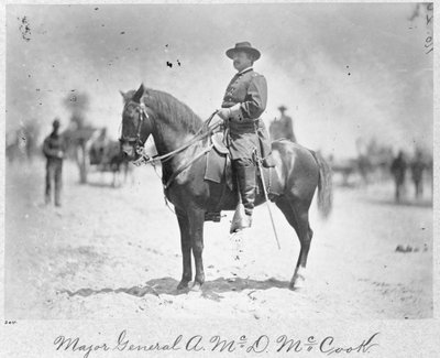 Mayor General Alexander McDowell McCook, 1864 de American Photographer