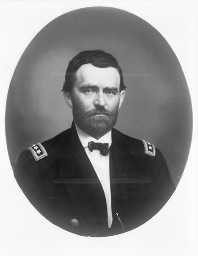 General de División Ulysses S. Grant, c.1866 (cromolitografía) de American Photographer
