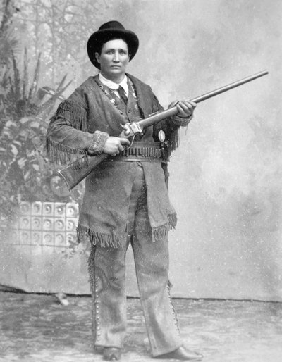 Martha Jane Cannary (Calamity Jane) (1852-1903) de American Photographer