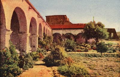 Misión de San Juan Capistrano, cerca de San Diego (foto en color) de American Photographer