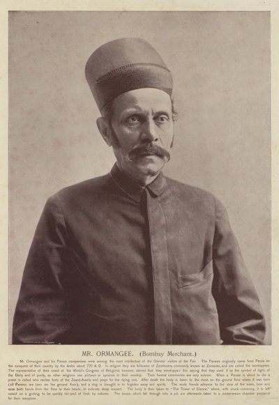 Sr. Ormangee, comerciante de Bombay de American Photographer