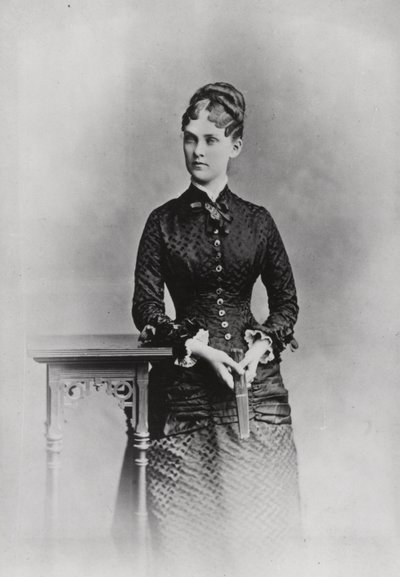 Sra. Theodore Roosevelt, c.1882 de American Photographer