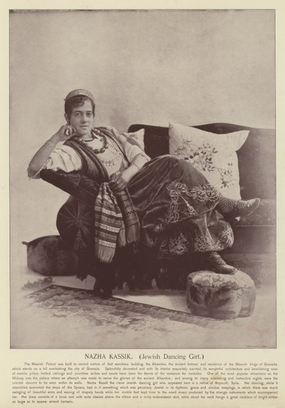 Nazha Kassik, bailarina judía de American Photographer