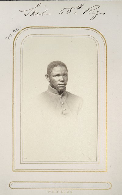 Nicholas Said, carte de visite, c.1863-66 de American Photographer