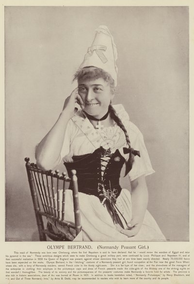 Olympe Bertrand, campesina de Normandía de American Photographer