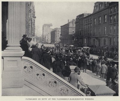Patrulleros de Servicio en la Boda Vanderbilt-Marlborough de American Photographer