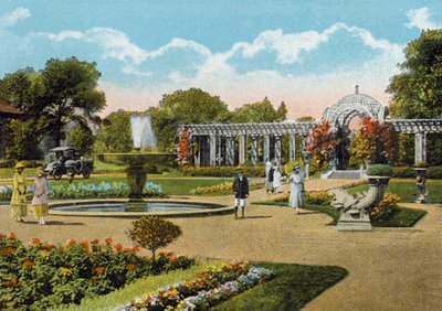 Pérgola, cerca del Edificio de Administración, Parque Washington de American Photographer