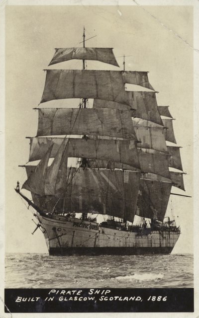 Barco pirata, construido en Glasgow, Escocia, 1886 de American Photographer